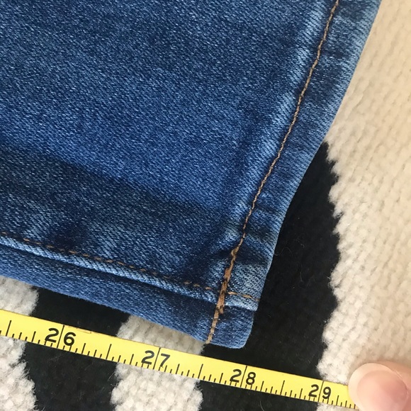 Madewell 10" High Rise Skinny Jeans Size 29 - Picture 11 of 14